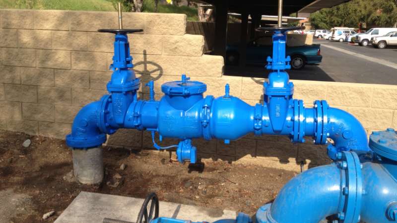 Backflow Prevention Device Installed By Venturi Backflow Of Bakersfield California